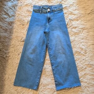 Zara Girls Wide Leg Jeans